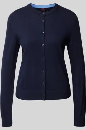Stefanel Cardigan mit Woll-Anteil mit Rundhalsausschnitt in , Größe S