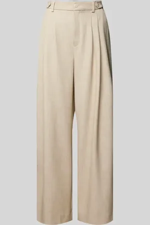 Gestuz Wide Leg Stoffhose mit Bundfalten in , Größe 40