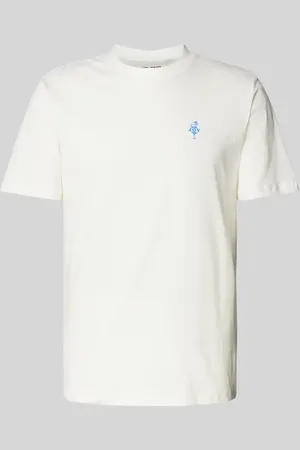 Blend T-Shirt mit Label-Print Modell 