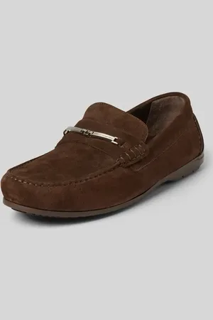Calvin Klein Mokassins aus Leder mit profilierter Sohle Modell 