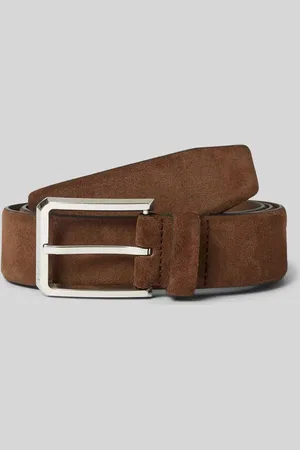 HUGO BOSS Ledergürtel mit Dornschließe Modell 