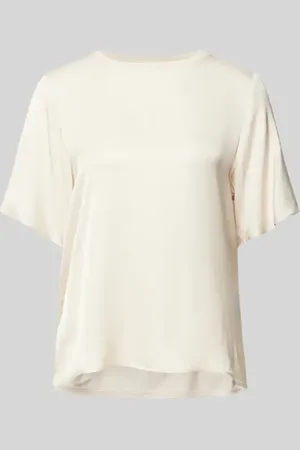 Comma, T-Shirt mit Rundhalsausschnitt in , Größe 34