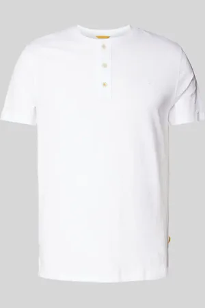 Camel Active T-Shirt mit Serafino-Ausschnitt in , Größe 3XL