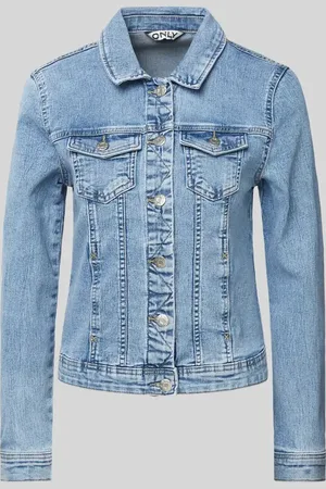 ONLY Regular Fit Jeansjacke mit Baumwoll-Anteil Modell 