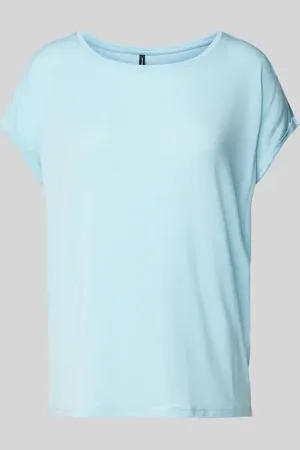 VERO MODA Relaxed Fit T-Shirt mit fixiertem Umschlag Modell 