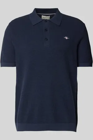 GANT Regular Fit Poloshirt mit Strukturmuster in , Größe 5XL