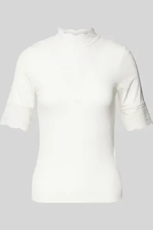 ONLY Slim Fit T-Shirt aus Viskose-Mix Modell 