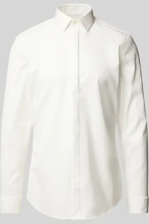 Jake*s Super Slim Fit Smokinghemd mit Kentkragen in , Größe 37/38