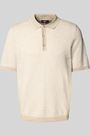Cinque Regular Fit Poloshirt mit Strukturmuster Modell 