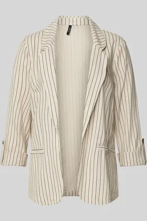 VERO MODA Loose Fit Kurzblazer aus Viskose-Leinen-Mix Modell 