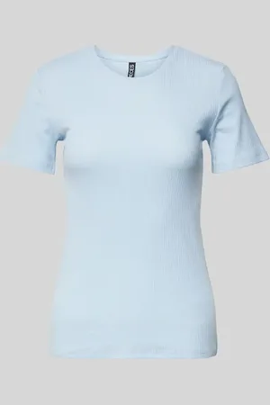 Pieces® Slim Fit T-Shirt aus Baumwoll-Mix Modell 