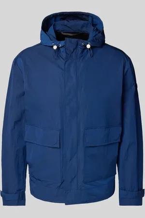 Marc O’ Polo Regular Fit Parka aus wasserabweisendem Material mit Kapuze in , Größe L