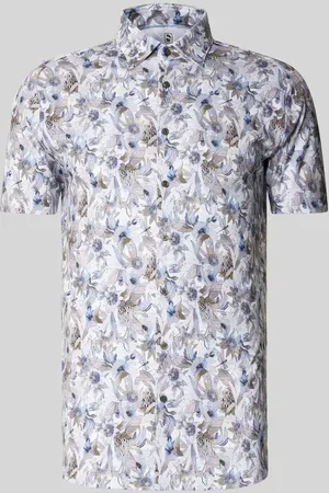 DESOTO Slim Fit Freizeithemd mit Kentkragen in , Größe L