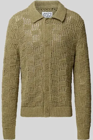 Jake*s Cardigan mit Strukturmuster in , Größe L