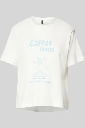 VERO MODA Comfort Fit T-Shirt aus reiner Baumwolle Modell 