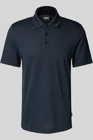 HUGO BOSS Slim Fit Poloshirt mit Label-Detail Modell 