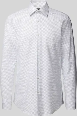 HUGO BOSS Slim Fit Business-Hemd mit Kentkragen Modell 