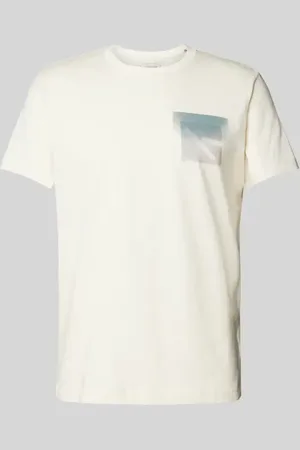 Calvin Klein T-Shirt mit Label-Print in , Größe L