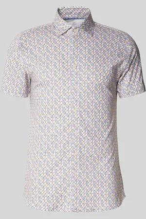 DESOTO Slim Fit Freizeithemd mit Kentkragen in , Größe L