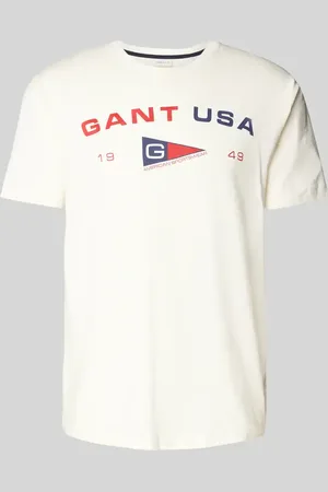 GANT T-Shirt mit Label-Details in , Größe L