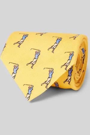 Ralph Lauren Leinenkrawatte mit Motiv-Print in , Größe 1