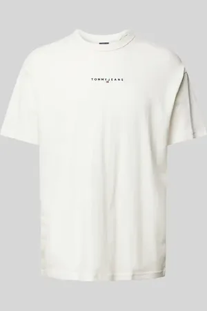 Tommy Hilfiger T-Shirt mit Label-Stitching in , Größe L