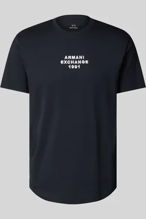 Armani Exchange Regular Fit T-Shirt aus reiner Baumwolle in , Größe L