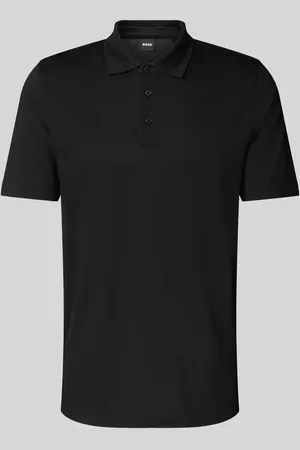 HUGO BOSS Slim Fit Poloshirt mit Label-Detail Modell 