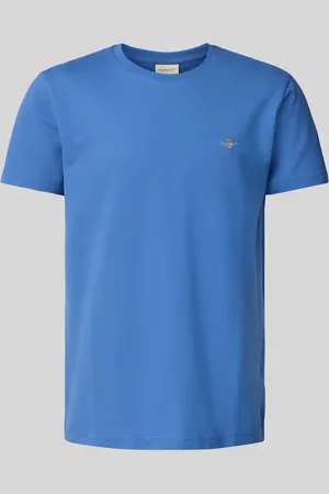 GANT Slim Fit T-Shirt mit Label-Stitching in , Größe 4XL