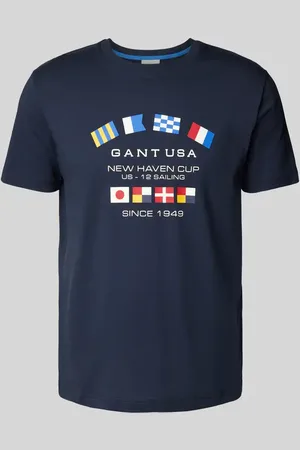 GANT T-Shirt mit Label-Details in , Größe L