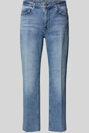 raffaello rossi Slim Fit Jeans mit verkürztem Schnitt Modell 
