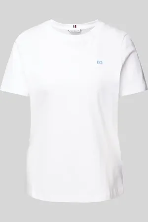Tommy Hilfiger T-Shirt aus reiner Baumwolle in , Größe L