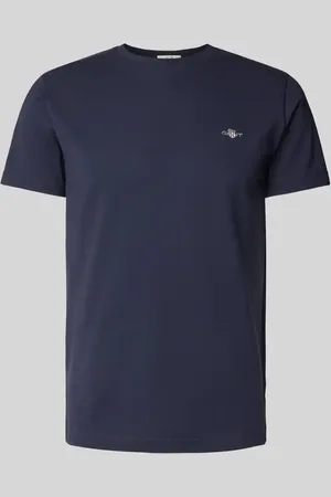 GANT Slim Fit T-Shirt mit Label-Stitching in , Größe 4XL