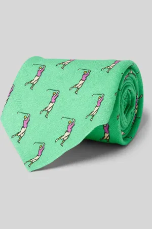 Ralph Lauren Leinenkrawatte mit Motiv-Print in , Größe 1