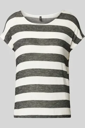 VERO MODA Boxy Fit T-Shirt aus Viskose-Mix Modell 