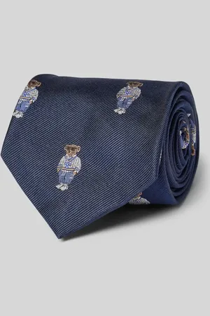 Ralph Lauren Seidenkrawatte mit Motiv-Stitching in , Größe 1