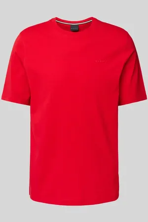 Bugatti T-Shirt mit Label-Print in , Größe L