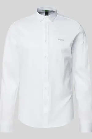 HUGO BOSS Slim Fit Freizeithemd mit Button-Down-Kragen Modell 
