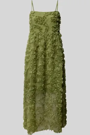 VILA Knielanges Kleid mit Strukturmuster Modell 