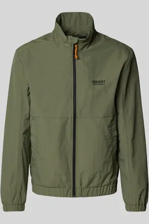 TOM TAILOR Regular Fit Funktionsjacke mit Label Stitching in , Größe L