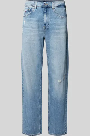 Tommy Hilfiger Relaxed Straight Fit Jeans im Destroyed-Look Modell 