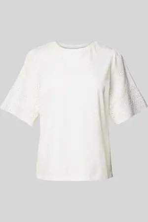 Y.A.S T-Shirt mit Lochmuster Modell 