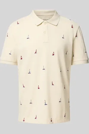 GANT Regular Fit Poloshirt mit Motiv-Stitching in , Größe 4XL