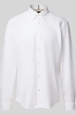 HUGO BOSS Regular Fit Businesshemd mit Button-Down-Kragen Modell 