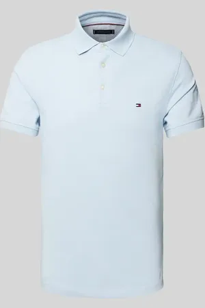 Tommy Hilfiger Slim Fit Poloshirt mit Logo-Stitching Modell 