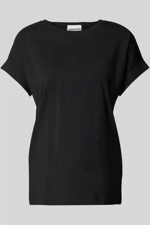 Armedangels T-Shirt mit geripptem Rundhalsausschnitt Modell 
