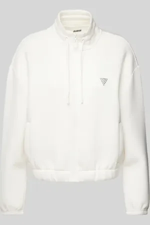 Guess Sweatjacke mit Stehkragen Modell 