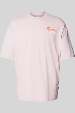 Blend Oversized T-Shirt mit Label-Stitching Modell 