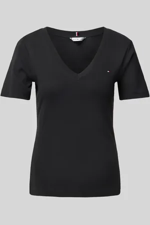 Tommy Hilfiger Slim Fit T-Shirt mit V-Ausschnitt Modell 