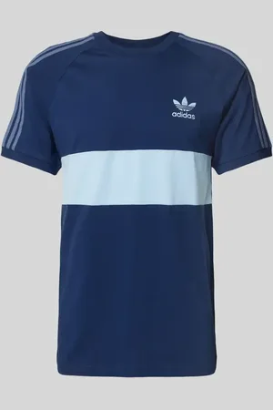 adidas T-Shirt mit Logo-Stitching in , Größe L